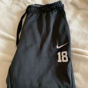 Nike college baseball sweatpants. WNEU